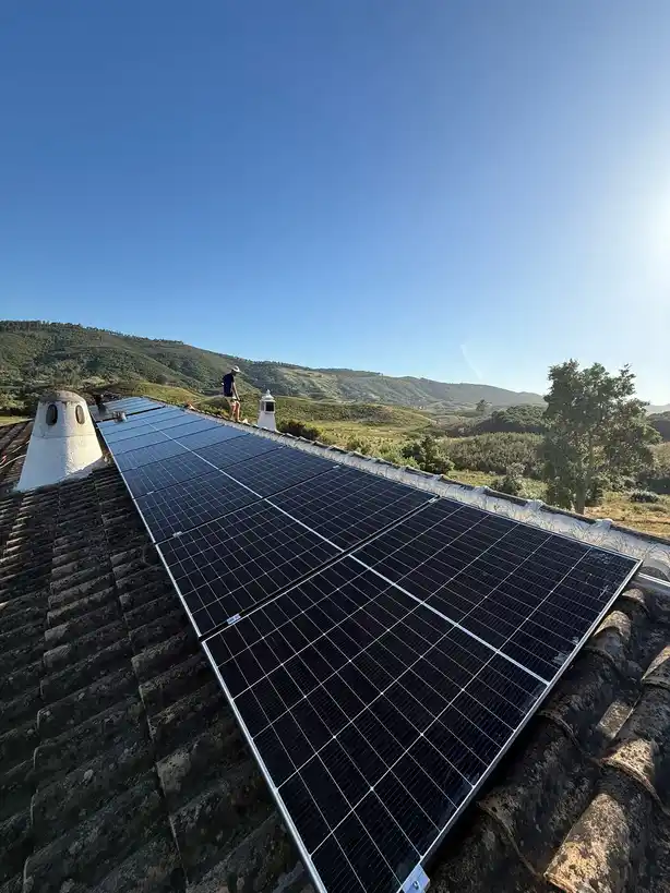 solar panels in Algarve