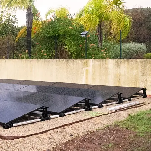 Solar panel installation