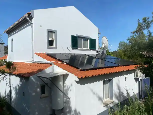 Solar panels in Carvoeiro