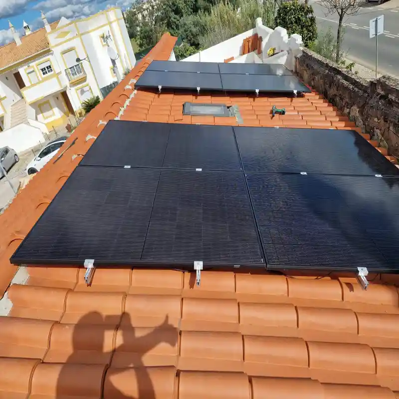 Solar panels in tavira